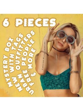 6 Piece New With Tags Mystery Box Billabong Urban Outfitters J Crew Madewell NWT